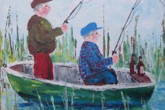 Arbeiten_auf_Leinwand-Angler-20x20cm