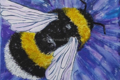 Arbeiten_auf_Leinwand-Acryl-Hummel-15x15cm