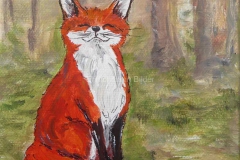 Kunst_Allerlei-Acryl-Fuchs-15x15cm